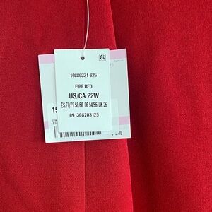 Kasper Fire Red Pants